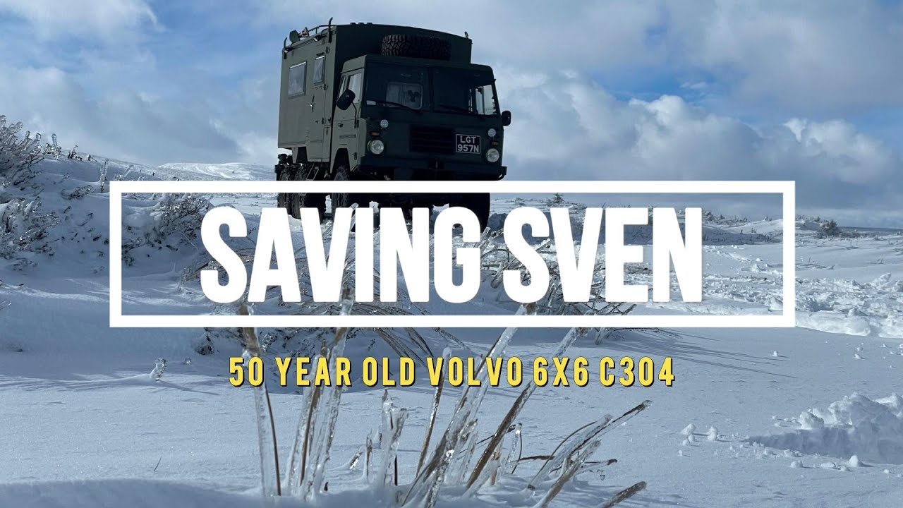 Спасение Свена - Volvo TGB C304 6x6 Overland Camper Full Build