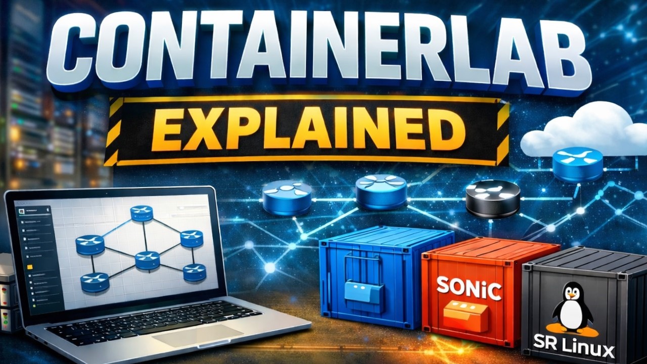 Containerlab Explained: Build Virtual Network Labs in Minutes