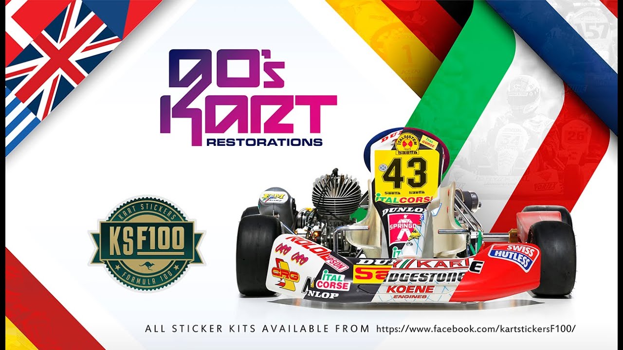 90s Kart Restorations CRG, Tonykart, Hutless, Tecno etc