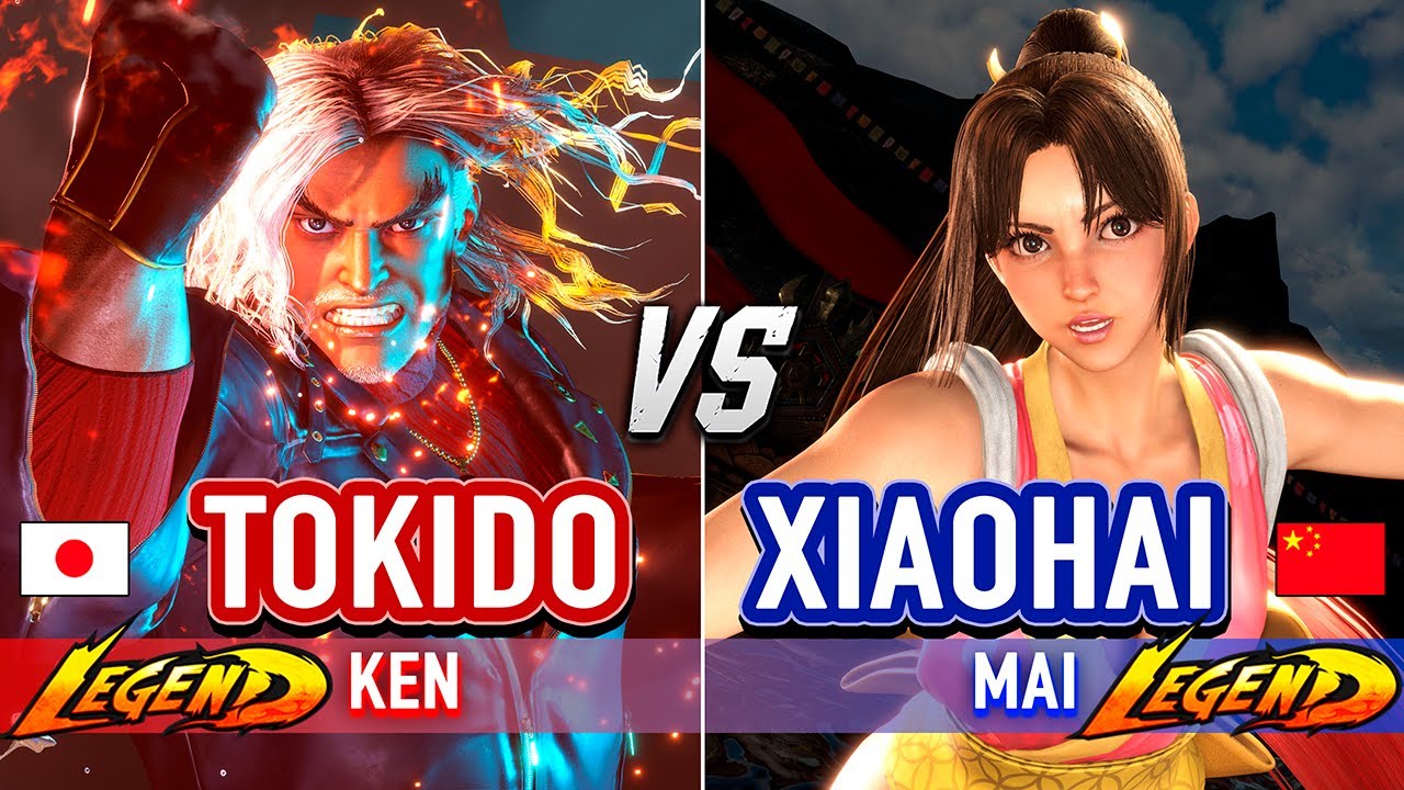 SF6 🔥 TOKIDO (Ken) vs XIAOHAI (Mai) & MOMOCHI (Guile) 🔥 Street Fighter 6 High Level Gameplay