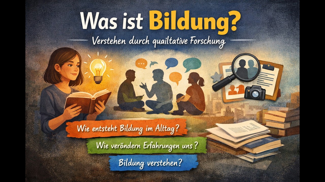 Was ist Bildung? ... und wie kann qualitative Sozialforschung Bildungsprozesse sichtbar machen?