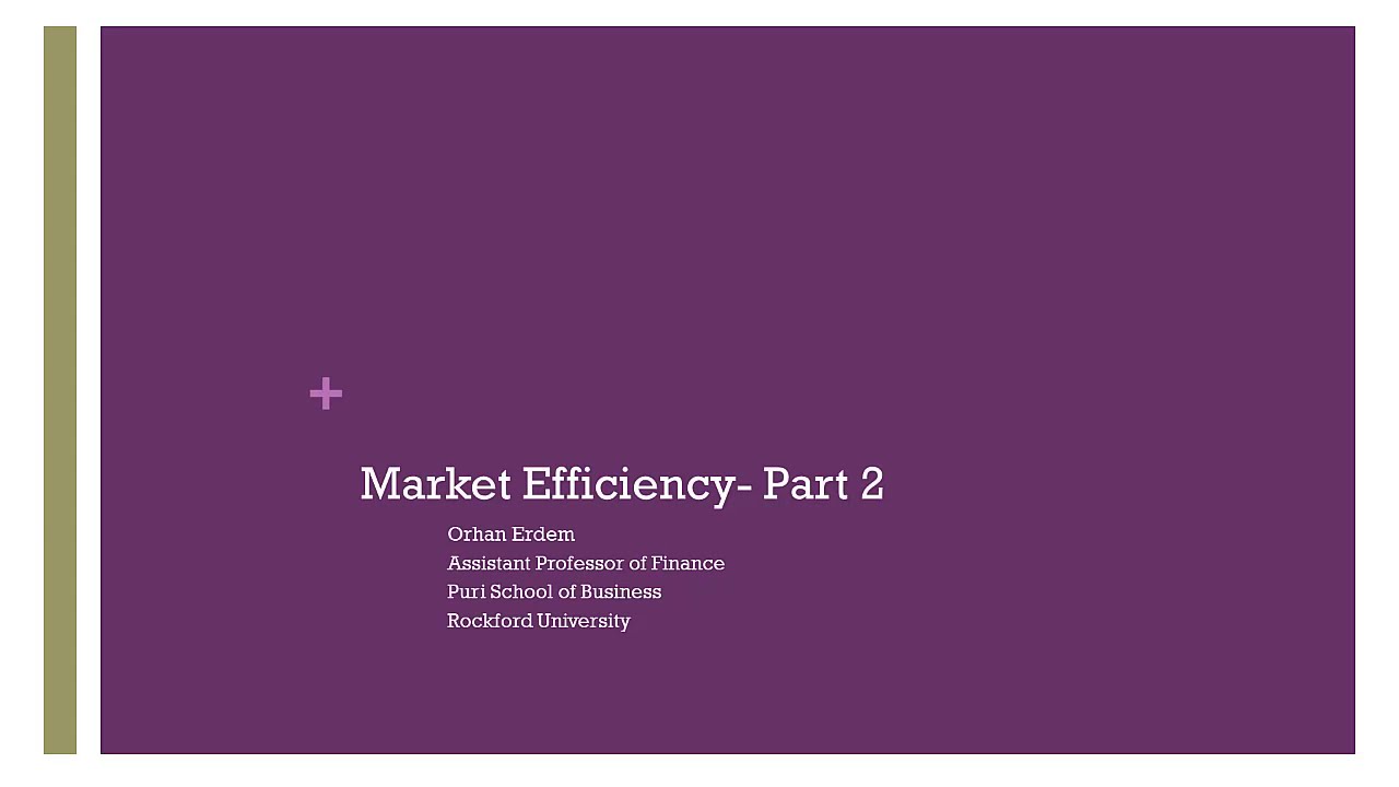 Market Efficiency Part 2: Autocorrelation and Abnormal Returns