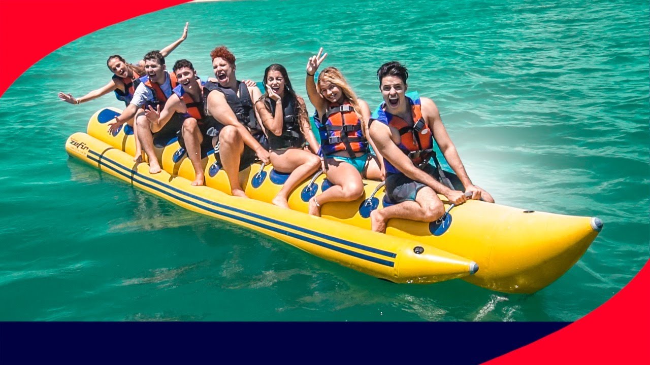 O ÚLTIMO A CAIR DO BANANA BOAT, VENCE! - Desafio!