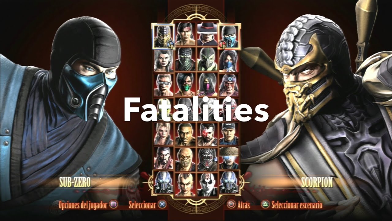 Mortal Kombat Fatalities PS3