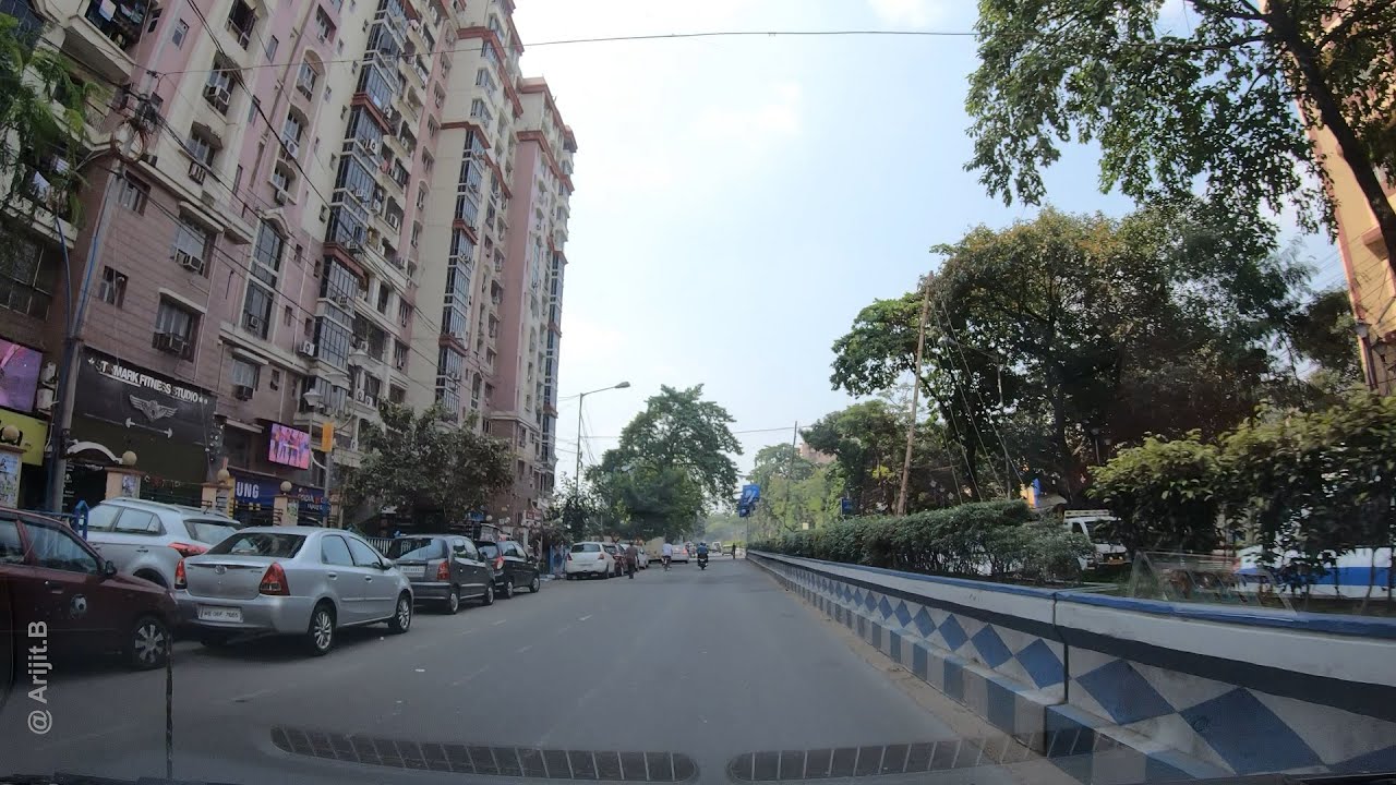 Kalikapur To Tollygunge - Prince Anwar Shah Road (West Bound Lane)  - Kolkata