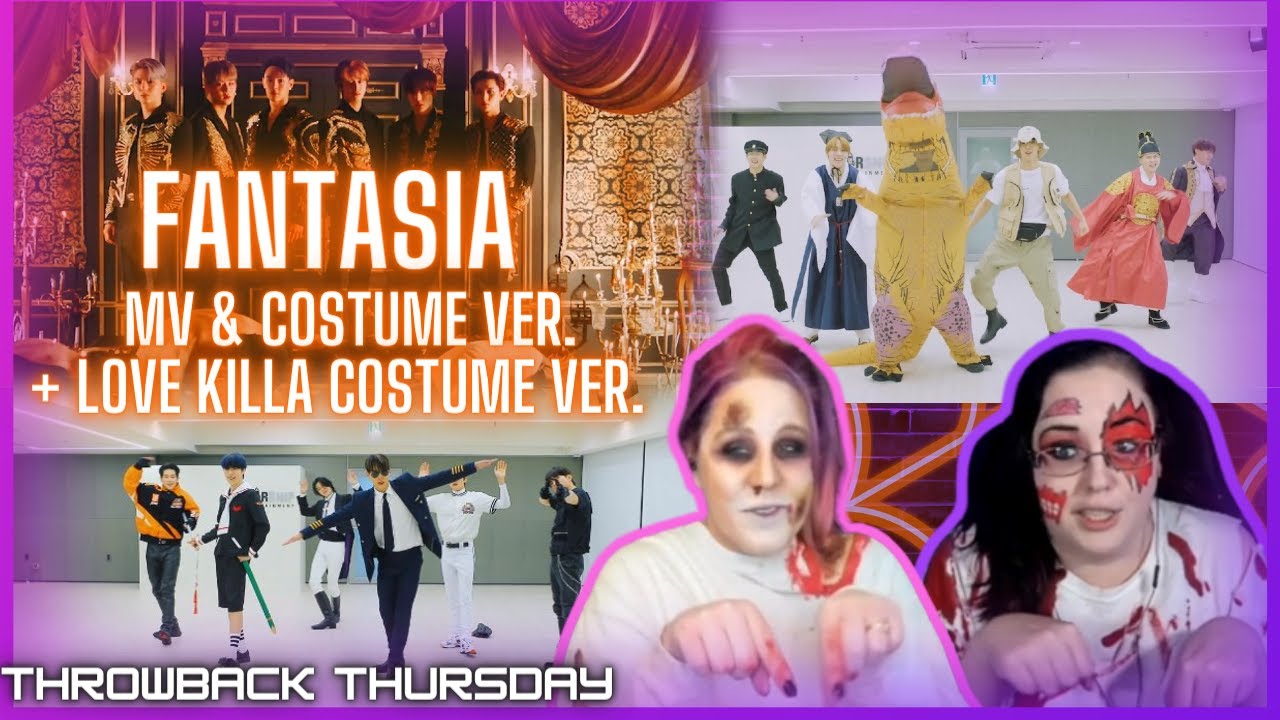 MONSTA X 몬스타엑스 'FANTASIA' MV & Costume Dance + 'Love Killa' Costume Dance | K-Cord Girls Reaction