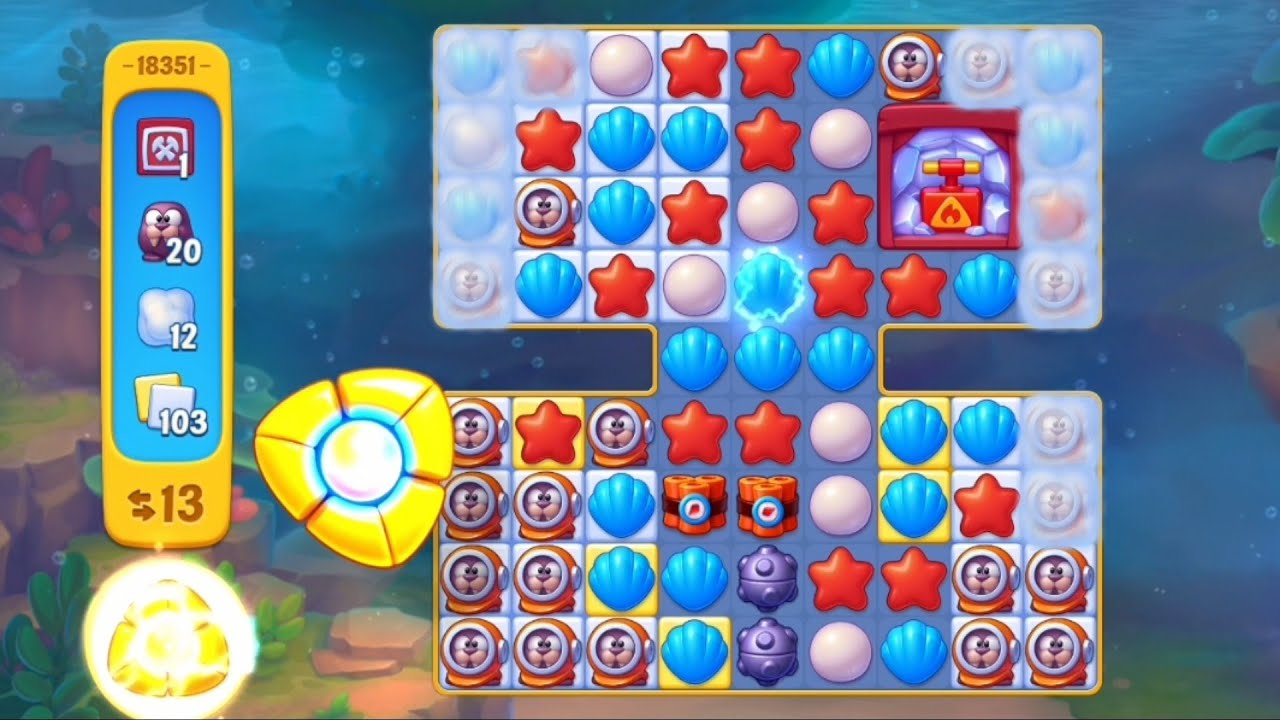 Fishdom 18351 Level - NO 💣🧨💥
