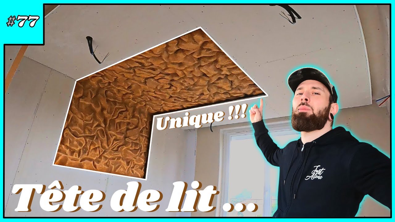 Je termine cette Tête de lit Incroyable + Surprise !!!  - #77 Rénovation Maison