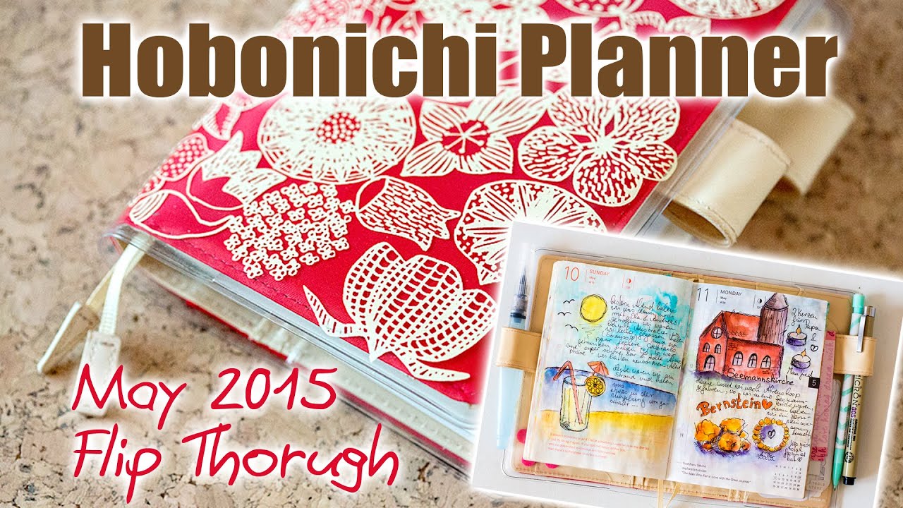 Hobonichi Planner: Flip Through May 2015