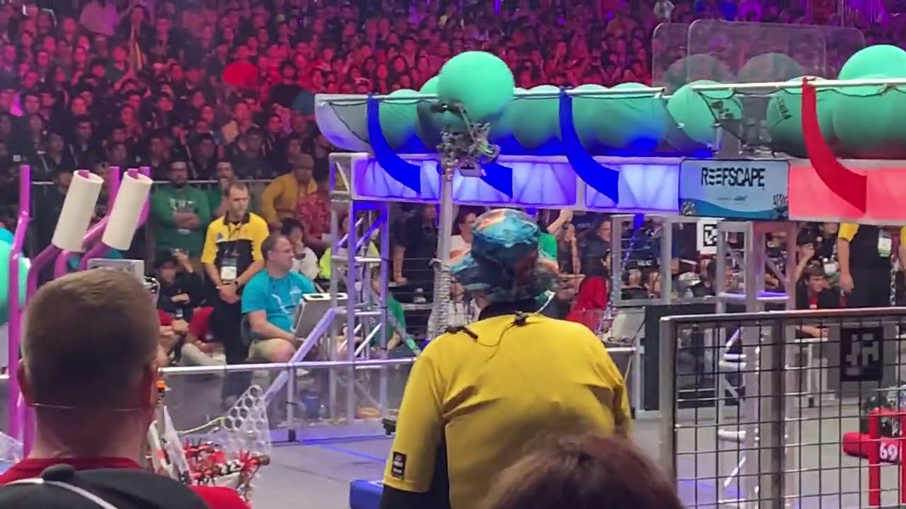 FRC 2910 Jack In the Bot Clean Robot Video - FRC Worlds Einstein F2