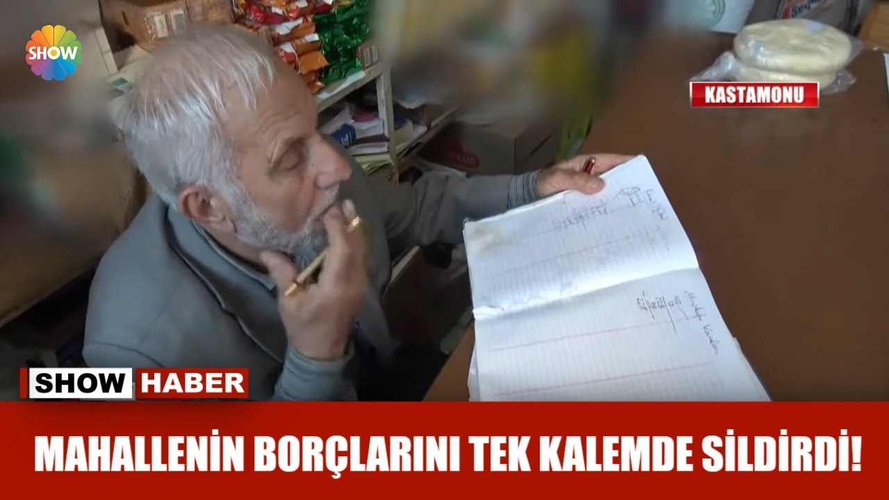 Mahallenin borçlarını tek kalemde sildirdi!