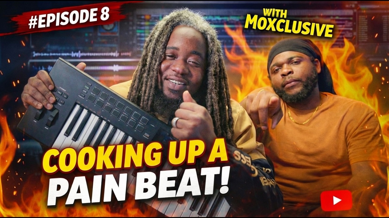 Cooking Up an Emotional Pain Beat 🎹 | Mook Got The Keys Jumpin ft. Moxclusive | Ep. 8