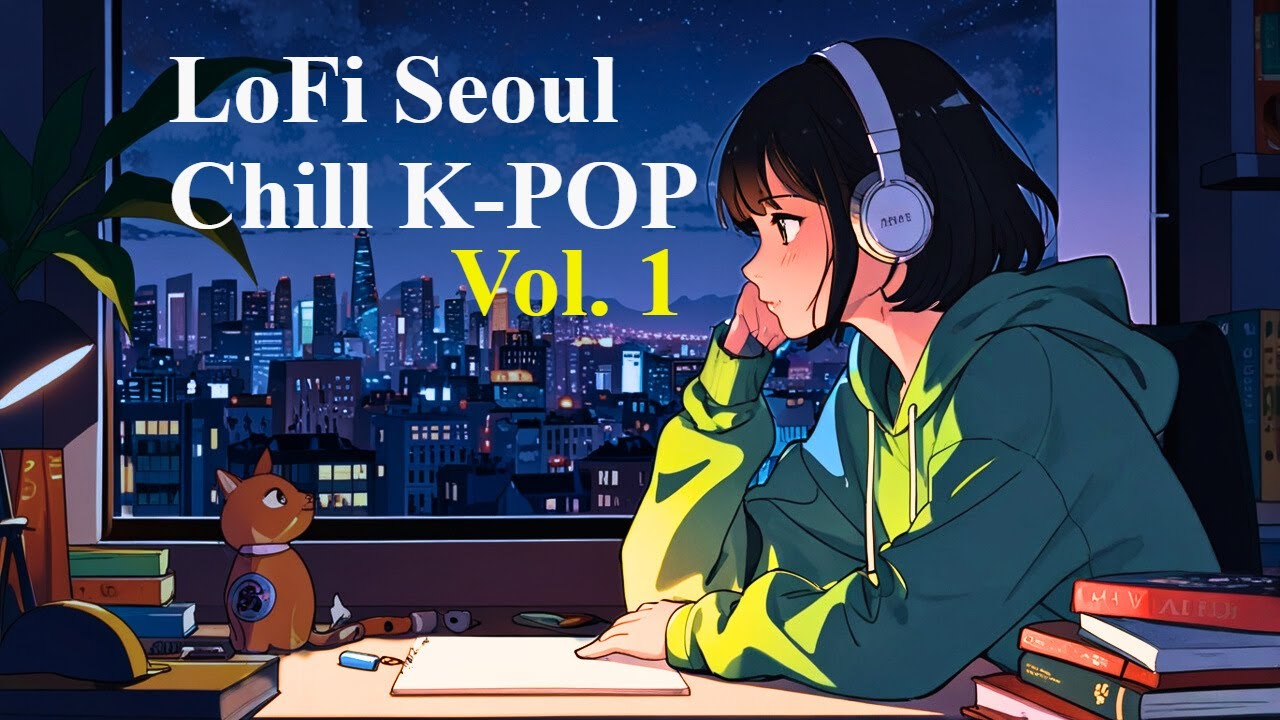 LoFi Seoul 🌙 | Chill K-POP Beats to Study, Relax & Dream To – Soft Lofi K-Pop Vibes for Focus & Flow
