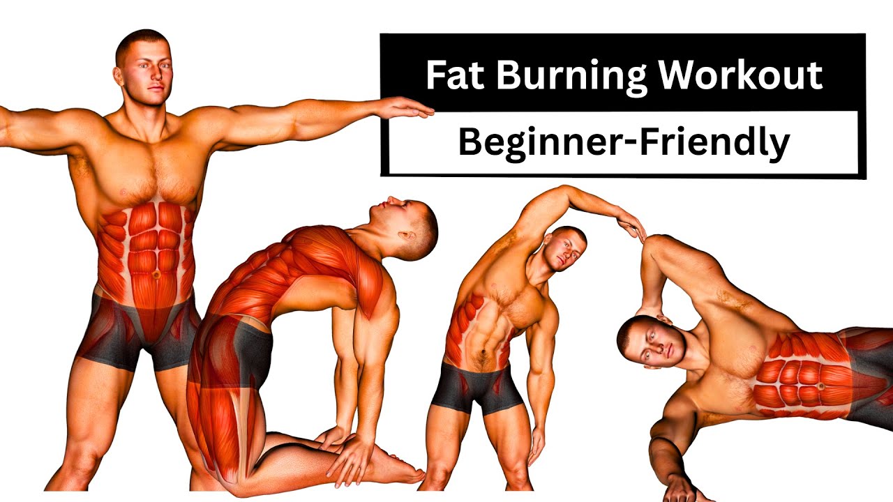 Easy Fat Burning Workout at Home | 10 Minute Beginner-Friendly Exercises