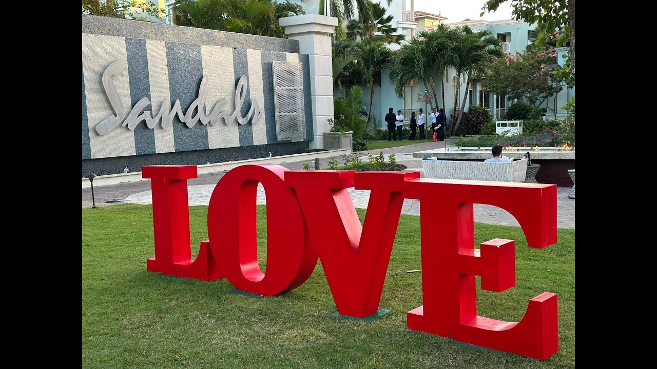 Sandals Barbados and Royal Barbados review and walking tour at the end.