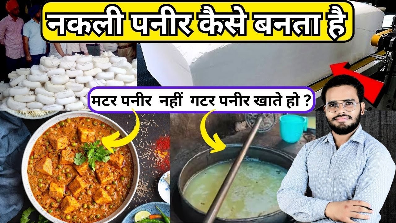 How Synthetic Paneer Is Made In Factory | पानी से पनीर बना देते है ये लोग