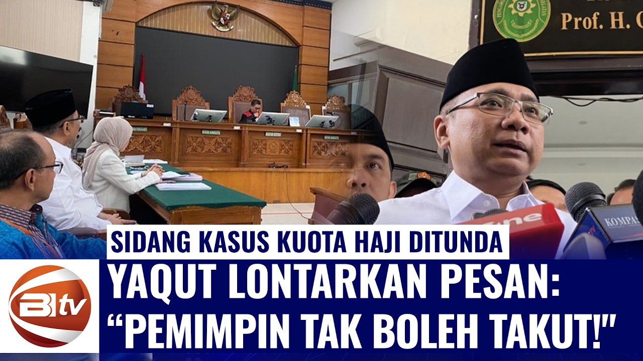 Bikin Panas! Sidang Praperadilan Batal Digelar Hari Ini, Yaqut Tantang Balik: Jangan Penakut!