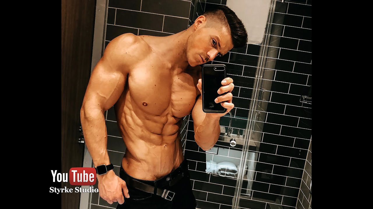 Shredded Fitness Model Insane Back Workout Power Joel Styrke Studio