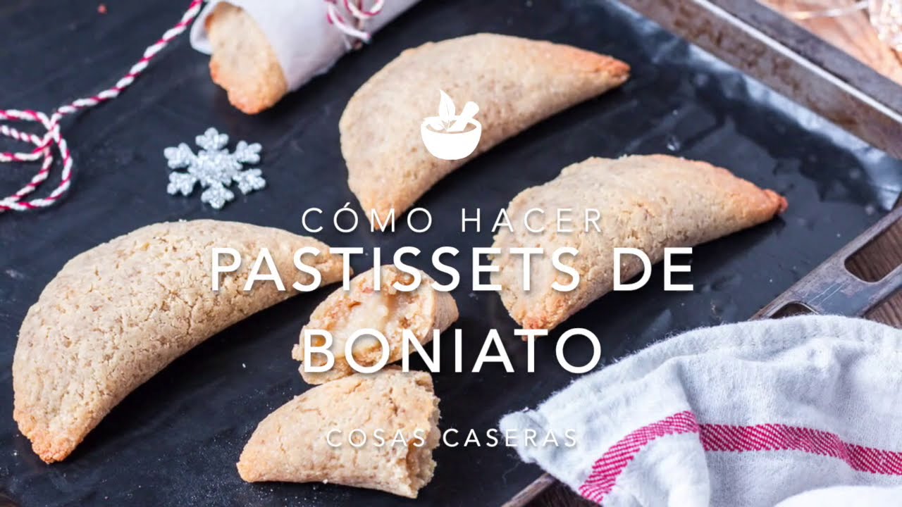 Pastissets de Boniato