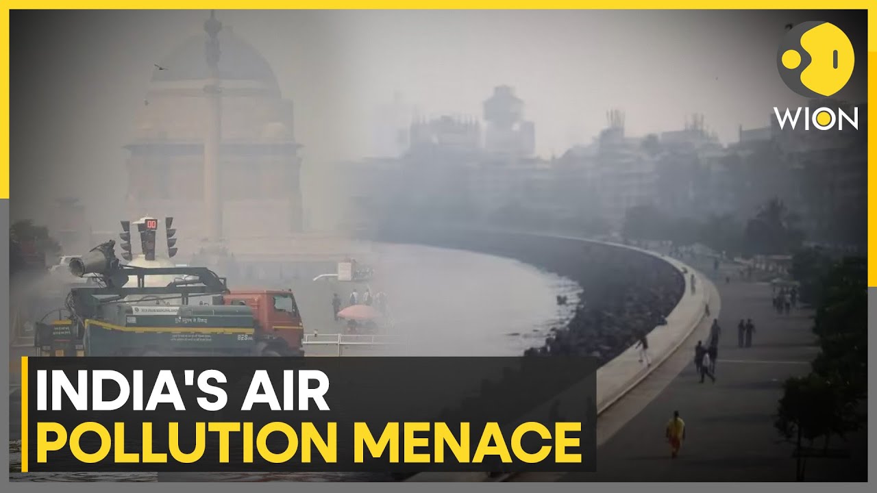 India's AQI Crisis: Delhi & Mumbai Battle Toxic Air, GRAP-4 Enforced | WION
