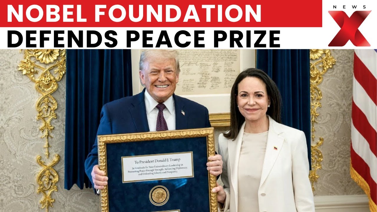 Nobel Foundation Rejects Claims on Machado Handing Nobel Peace Prize to Trump Nobel