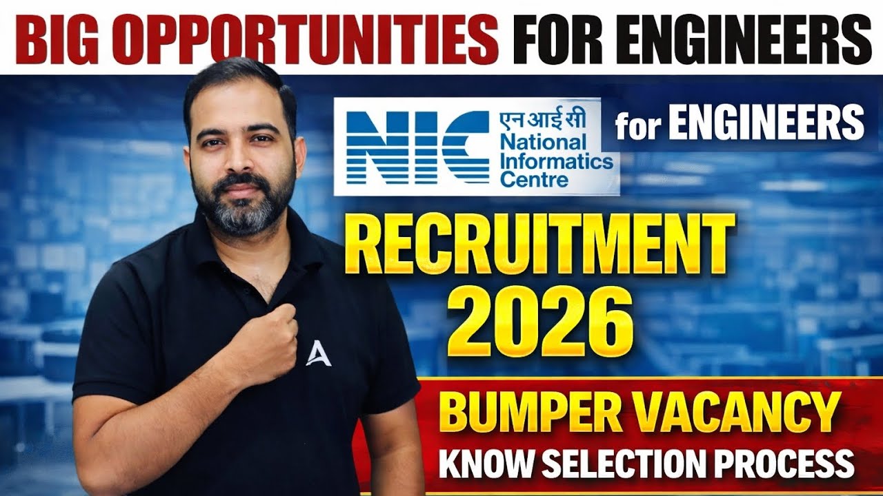 NIC Scientist B Recruitment 2026, Bumper Vacancy for Engineers | Eligibility, Salary & Apply Details