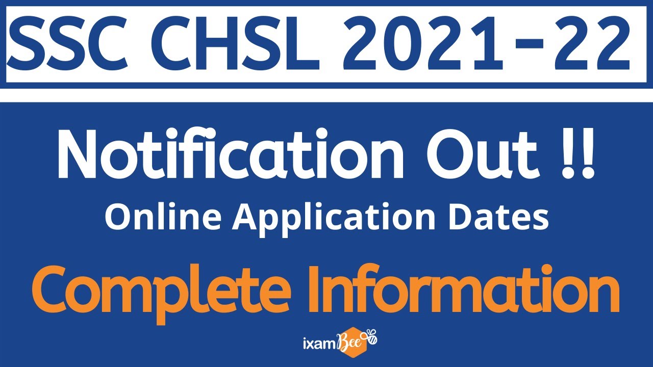 SSC CHSL 2022 Notification Out | Application, Eligibility, Complete Details | By Amit Pandey