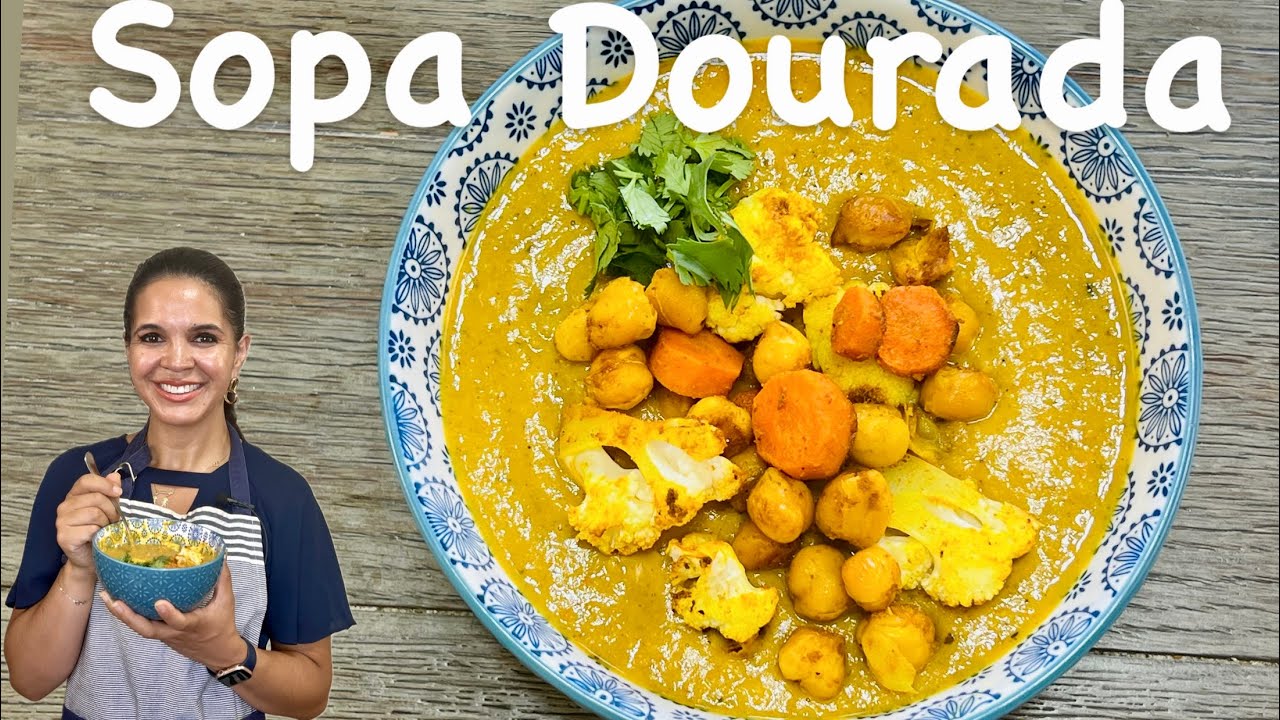 Sopa Dourada - Super Cremosa Com Ação Antioxidante e Anti-inflamatórios