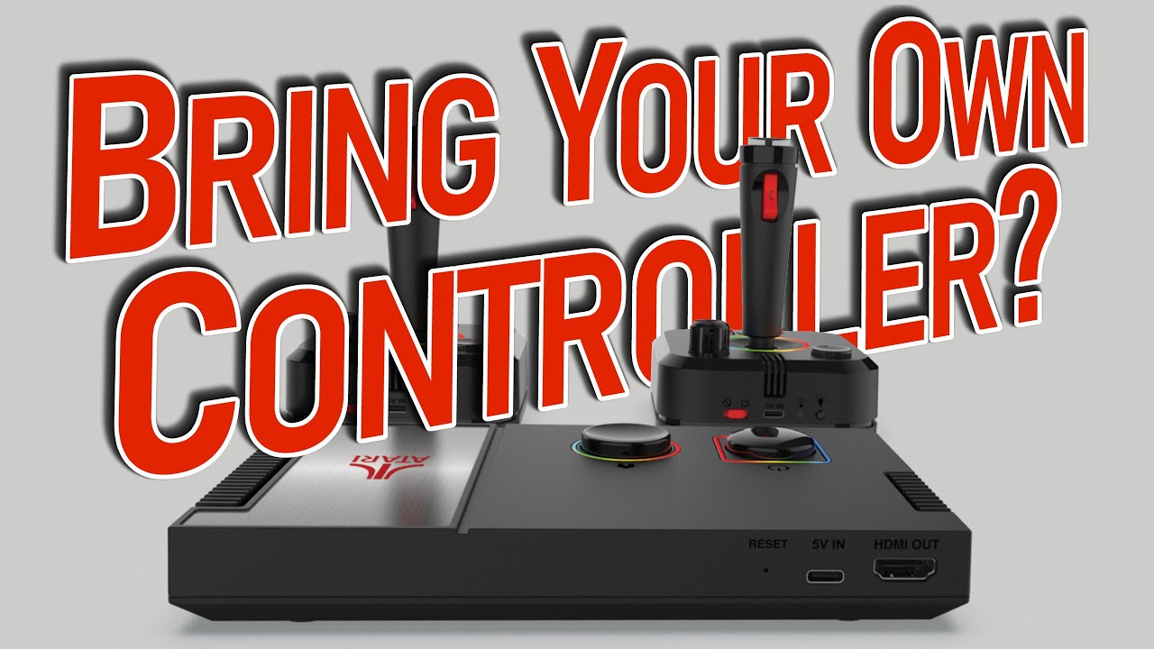 Тестирование совместимости контроллера Atari Gamestation Pro | Какие у вас есть варианты?