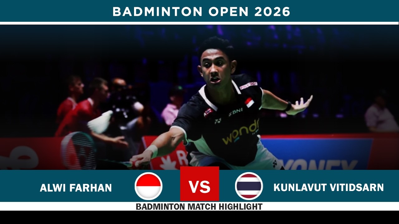 Alwi Farhan vs Kunlavut Vitidsarn All England Open 2026 Badminton Quarterfinal