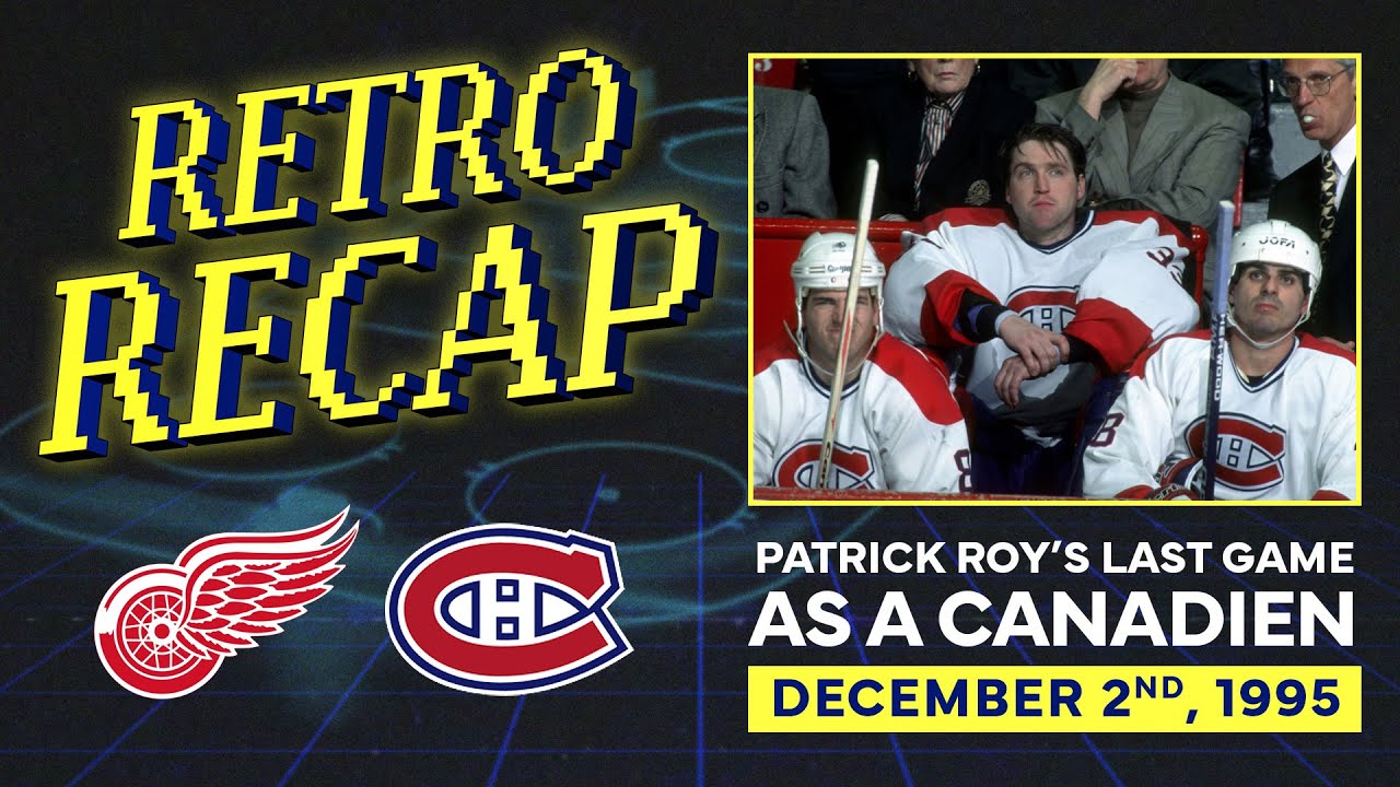 1995: Patrick Roy's LAST game as a Canadien! | Retro Recap