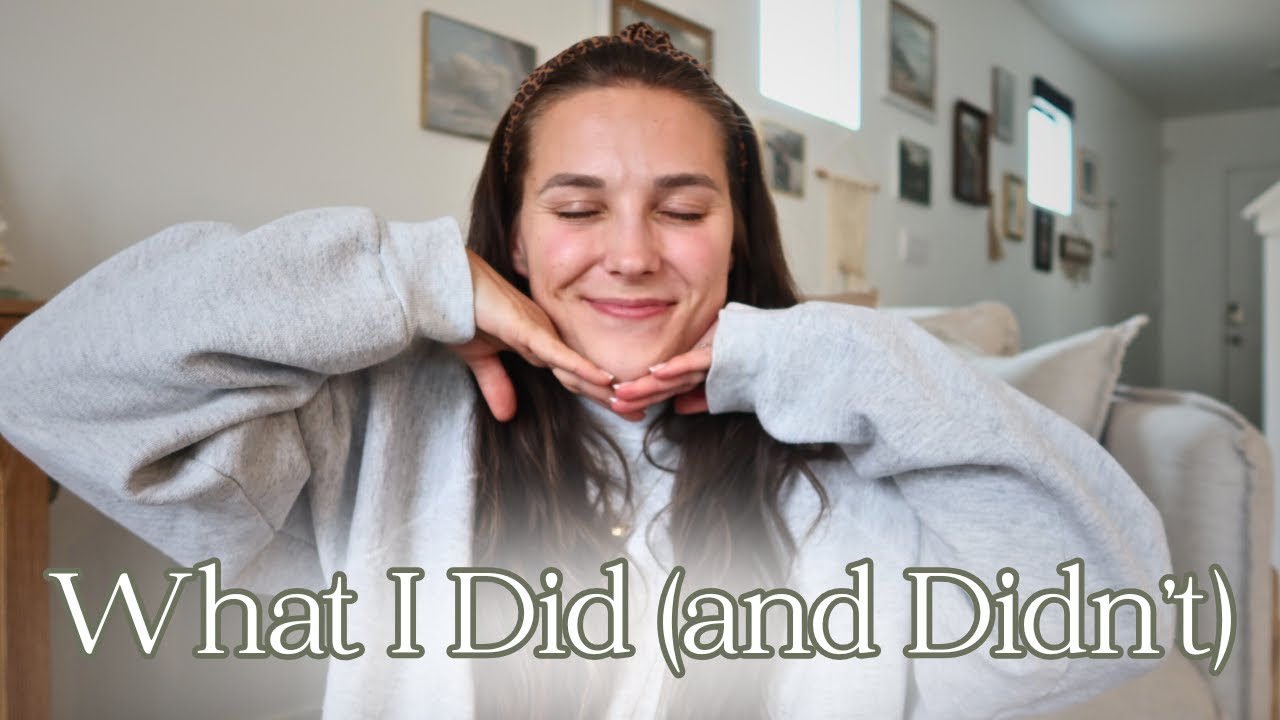 Reflecting on 2025 Goals & Setting Intentions for 2026 | What I Did, What I Didn’t, What’s Next
