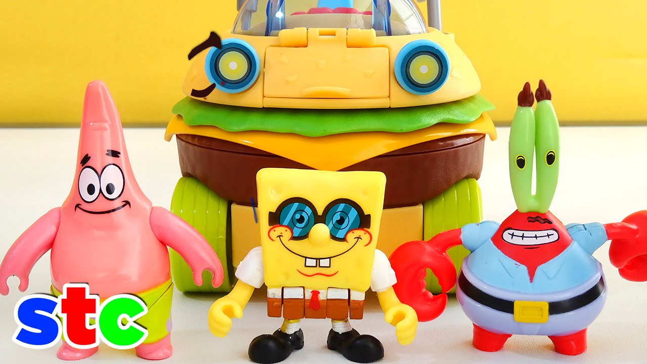 Imaginext Bob Esponja y el Auto Hamburguesa | Unboxing Imaginext Bob Esponja