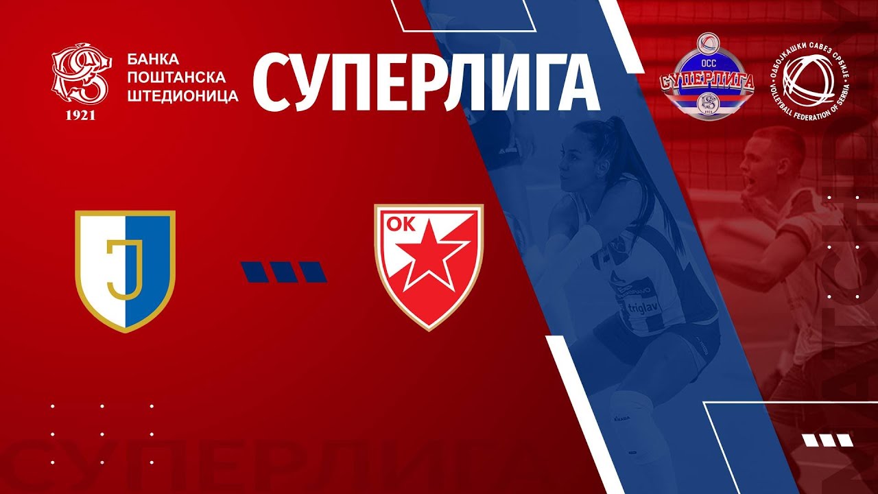 live🔴JEDINSTVO SP 🆚 CRVENA ZVEZDA /15. KOLO BANKA POŠTANSKA ŠTEDIONICA SUPERLIGE ZA ODBOJKAŠICE/