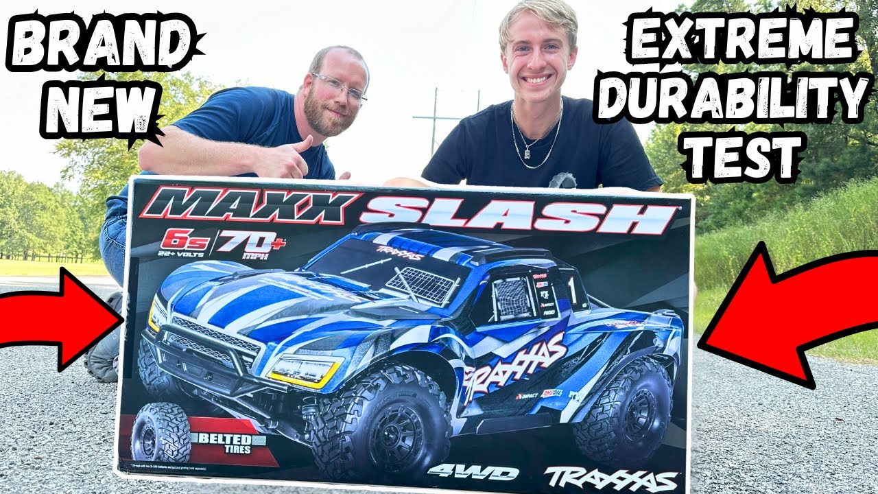 World’s Toughest RC Car! Traxxas MAXX SLASH