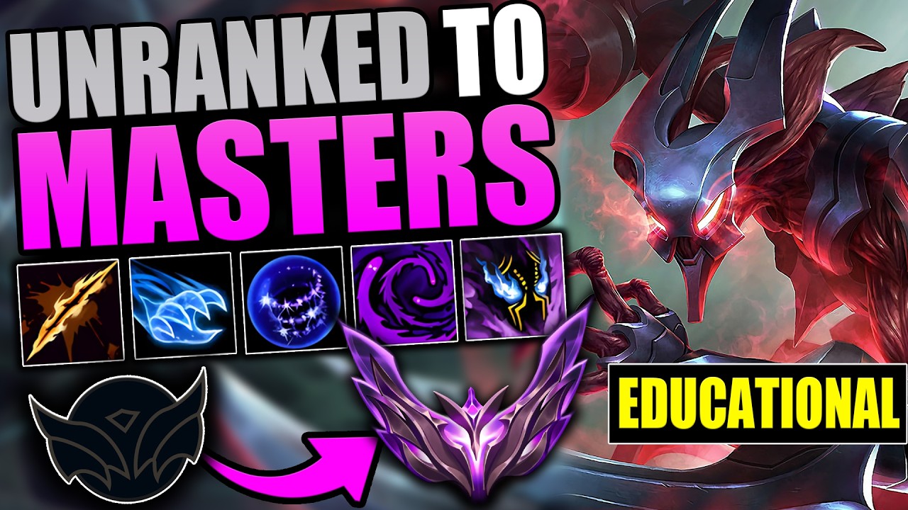 EDUCATIONAL Unranked to Masters ON NOCTURNE JUNGLE | COMPLETE IN-DEPTH GUIDE TO WINNING IN EVERY ELO