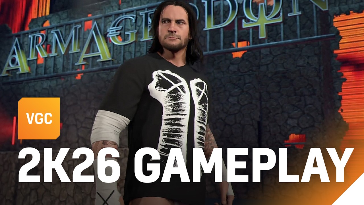 WWE 2K26 Gameplay Montage - New reversals, Ringside Pass, Showcase, Table Stacking