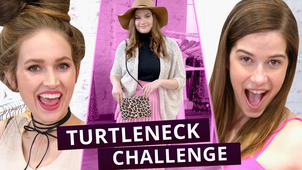 How To Style a TURTLENECK?! Courtney Randall & Marissa Rachel!