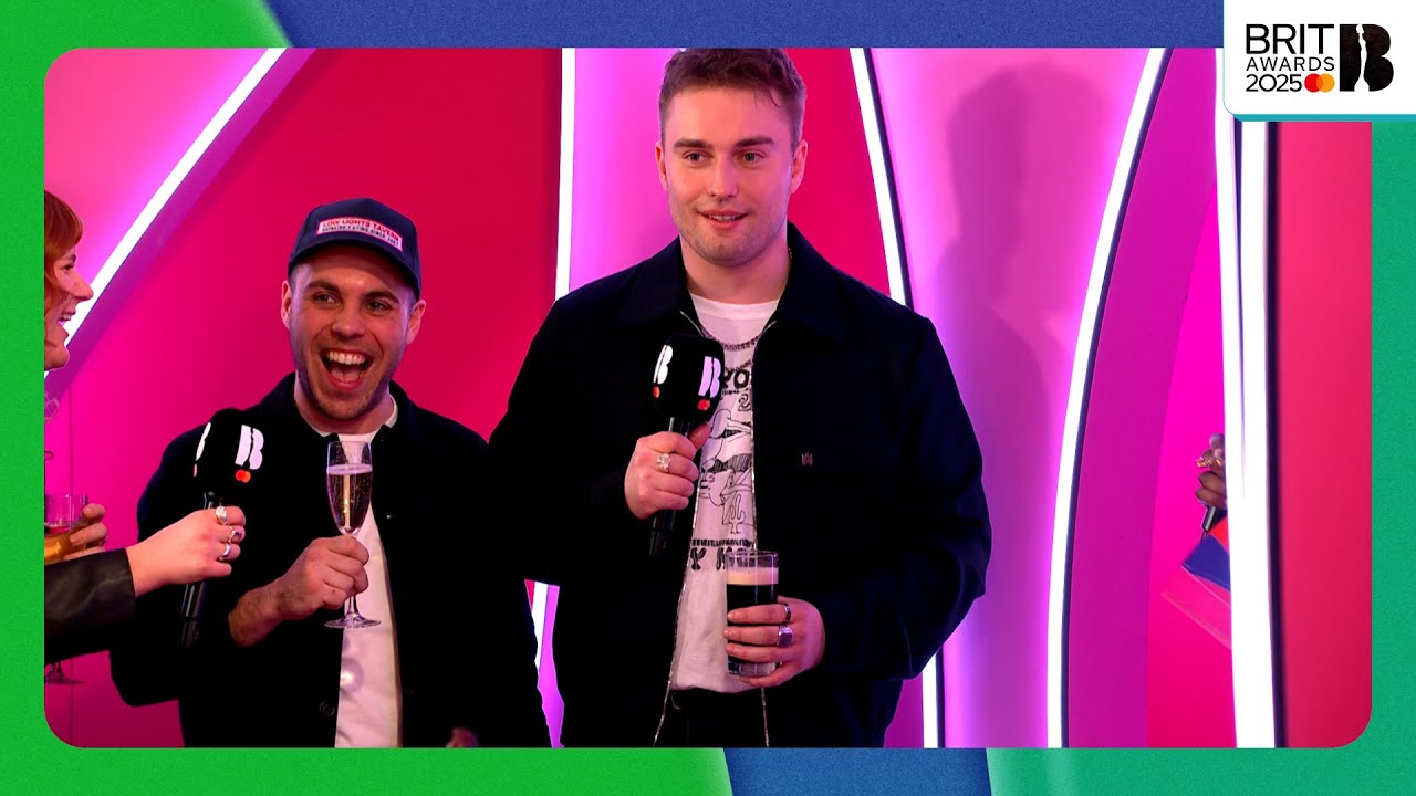 Sam Fender Reveals He Had A Nervous Coughing Fit Before His Performance | The BRIT Awards 2025