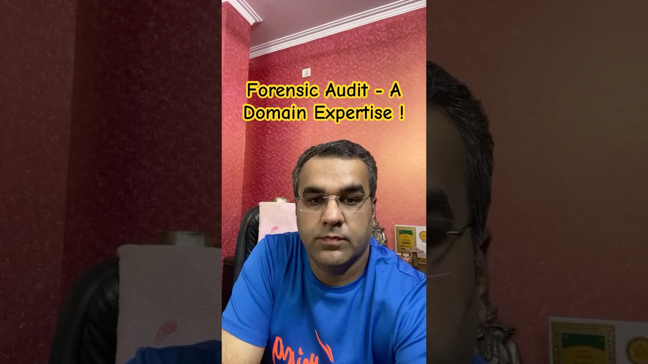 Forensic Audit - A Domain Expertise Job vs Risk Analysis !! #motivation #knowledge #education