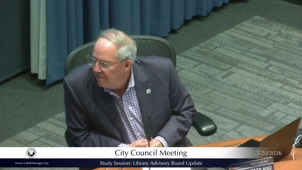 January 20 - City Council Meeting