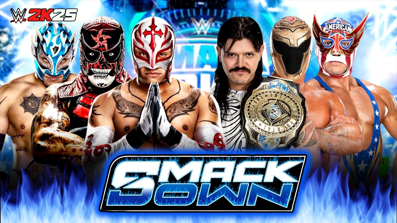 WWE FULL FIGHT: Rey Mysterio Penta Rey Fenix vs Dominik Mysterio Axiom Americano - 20/February/2026