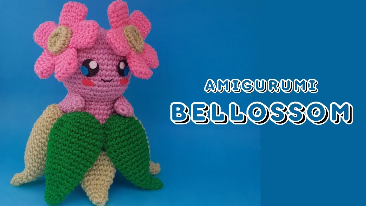 Amigurumi Pokémon: Bellossom (tutorial completo)