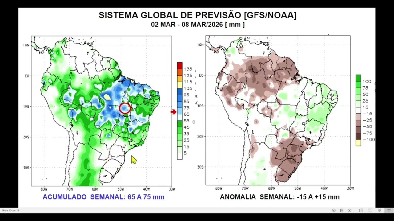 8 a 22 de Fev de 2026 - Previsões Professor Molion - Safra - Safrinha