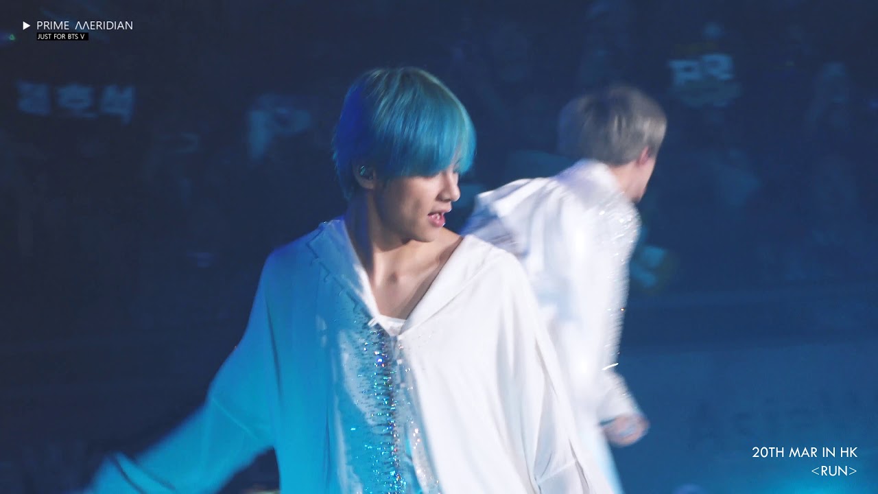 [4K HD]190320 _RUN_ 뷔 V focus  BTS LOVE YOURSELF TOUR IN HONG KONG