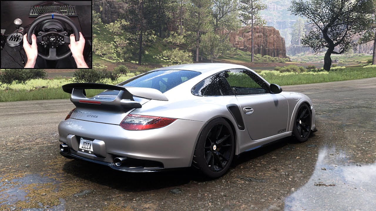 Porsche 911 GT2 RS 997 - Forza Horizon 5 (Steering Wheel + Shifter) Gameplay