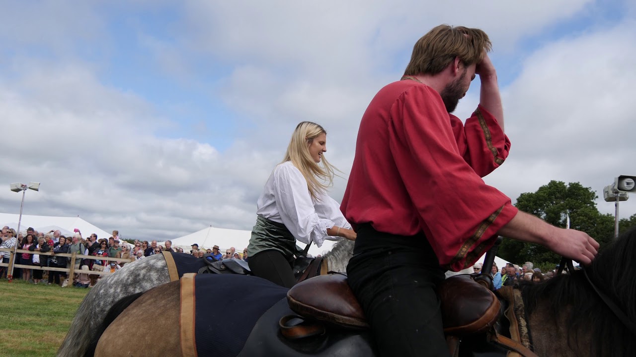 THE DEVIL,S HORSEMEN AT THE 2018 BUCKHAM FAIR