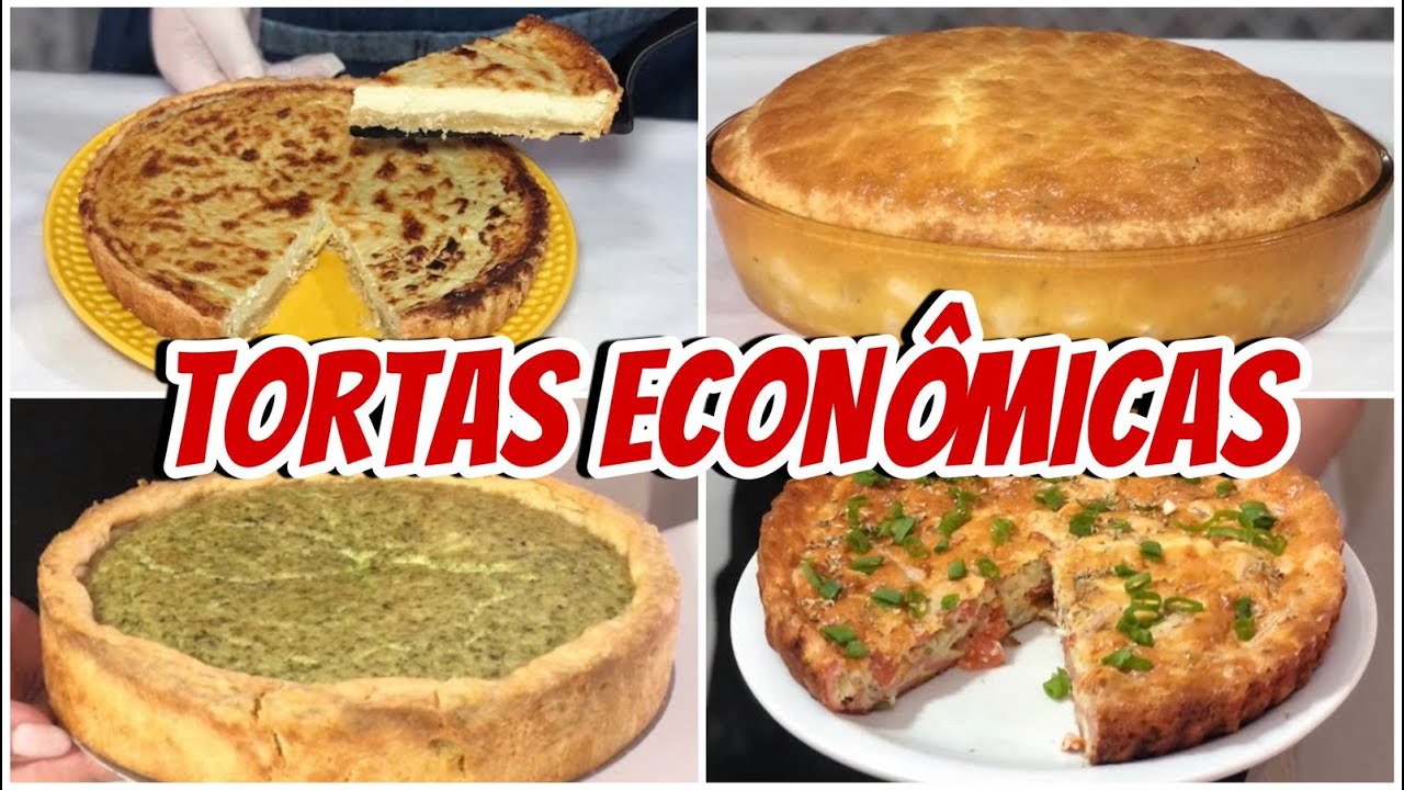 04 RECEITAS DE TORTAS ECONÔMICAS E FÁCEIS DE FAZER
