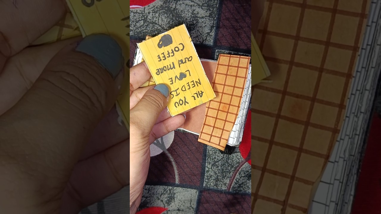 Brown 🤎 journal ✨🌷 Handmade journal 🫧🌈#diy #journal #viral #shorts #handmade #asmr #brown #ytshorts