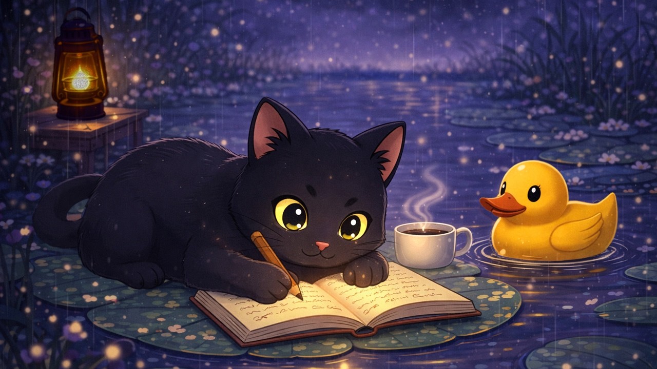 Rainy Lo-Fi Jazz for Study 🌧️ Small Steps Still Take You Far | Deep Focus Music